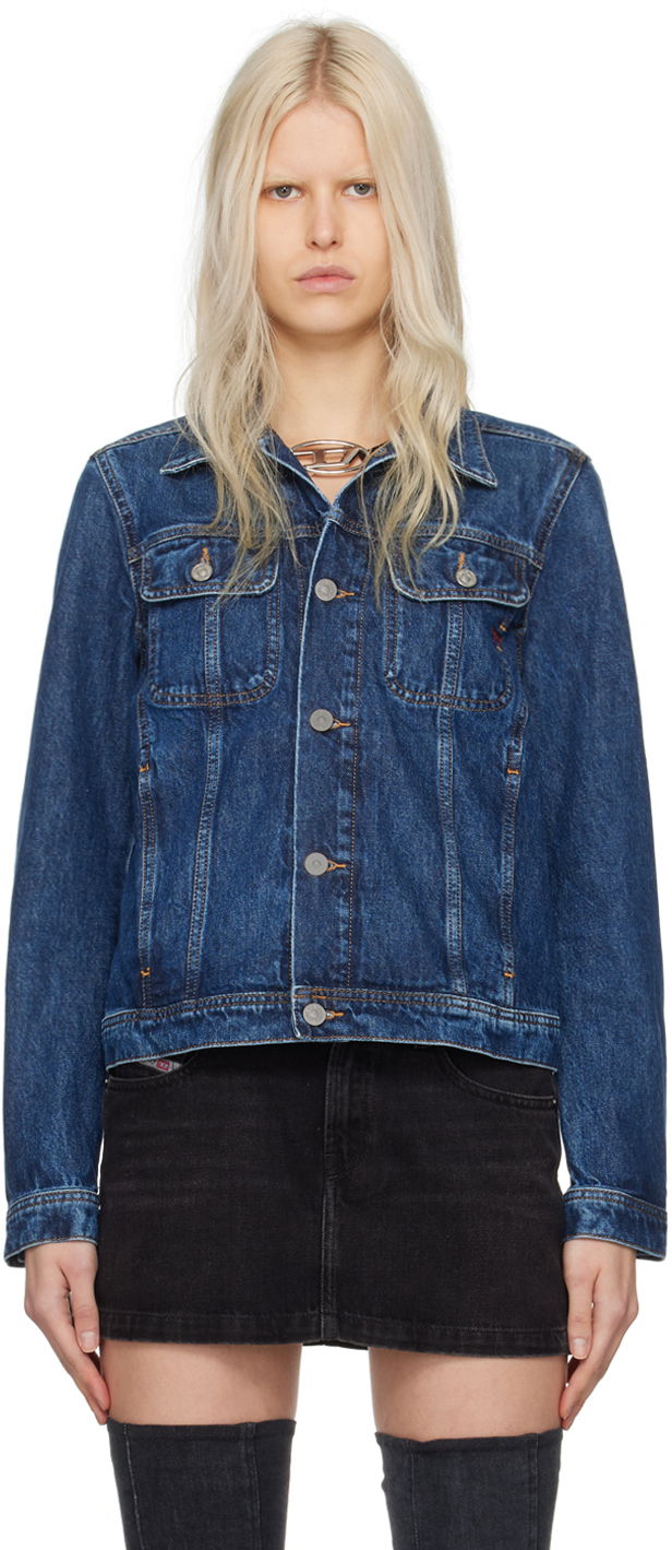 Bunda Diesel De-Bonny Denim Jacket Navy | A09970 09I27, 0