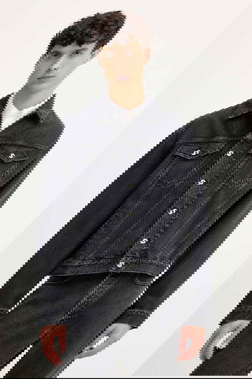 Bunda KENZO Kenzo Denim Jacket Čierna | FF65DV3026C4, 0