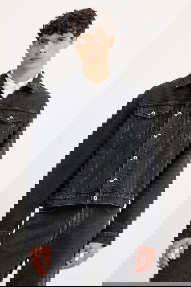 Bunda KENZO Kenzo Denim Jacket Čierna | FF65DV3026C4, 0