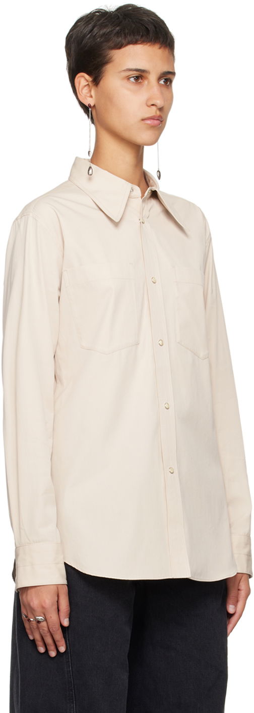 Pointed Collar Shirt