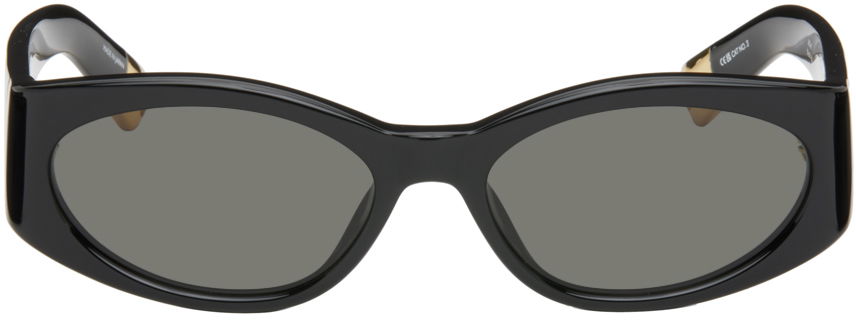 Slnečné okuliare Jacquemus 'Les Lunettes Ovalo' Sunglasses Čierna | JAC4C1SUN, 0