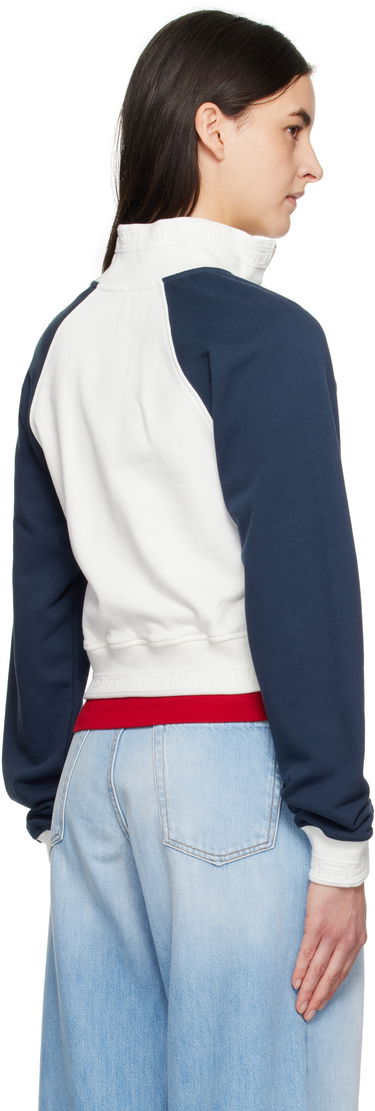 Mikina Casablanca Casablanca Quarter Zip Sweatshirt Rôznofarebný | WPS25-JTP-328-01, 2