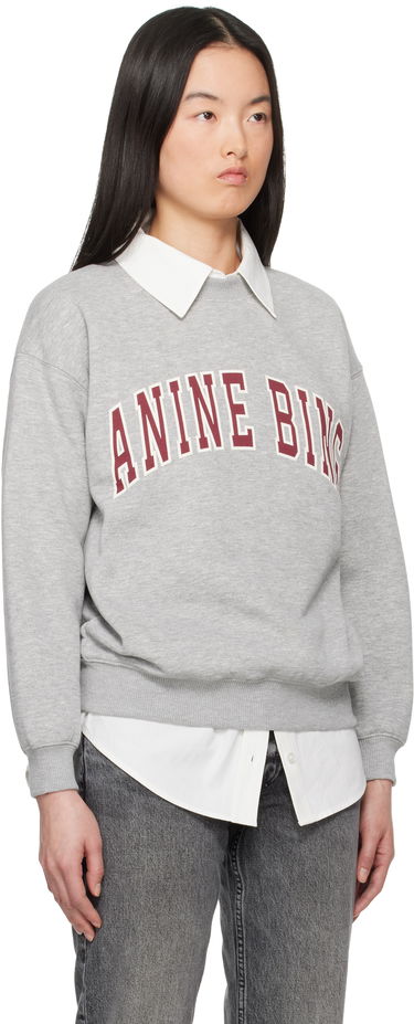 Sveter Anine Bing Anine Bing Spencer Sweatshirt Šedá | A-08-11451-GRM1, 1