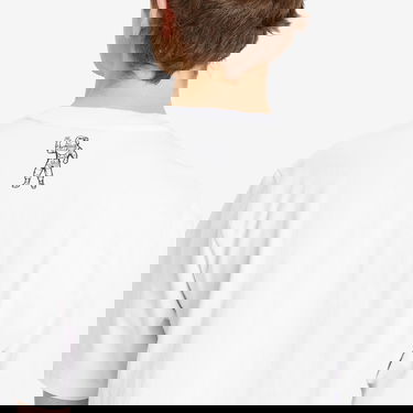 Tričko BILLIONAIRE BOYS CLUB Diamond Script Logo T-Shirt, Size Large Biela | B25162-WHT, 5