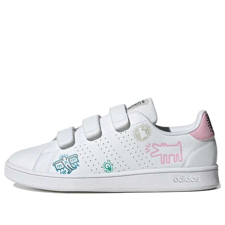 Tenisky a topánky adidas Performance Keith Haring x Advancourt Base Biela | GX3675