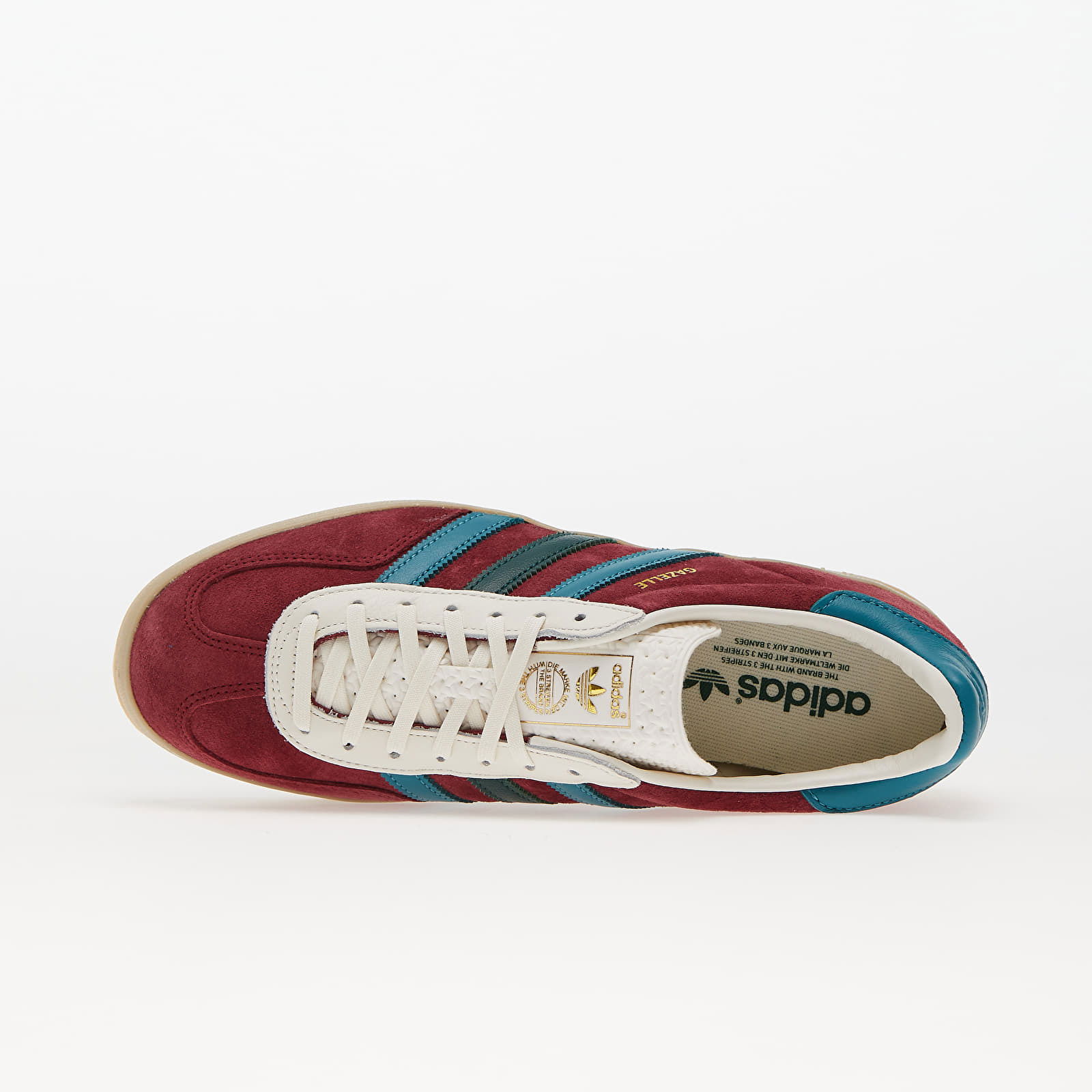 Gazelle Indoor Collegiate Burgundy Arctic Fuchsia