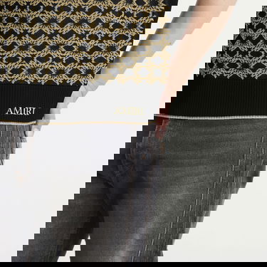 Polo tričko AMIRI Ma Quad Zip Polo Rôznofarebný | AMKNPO1072-BLK, 5