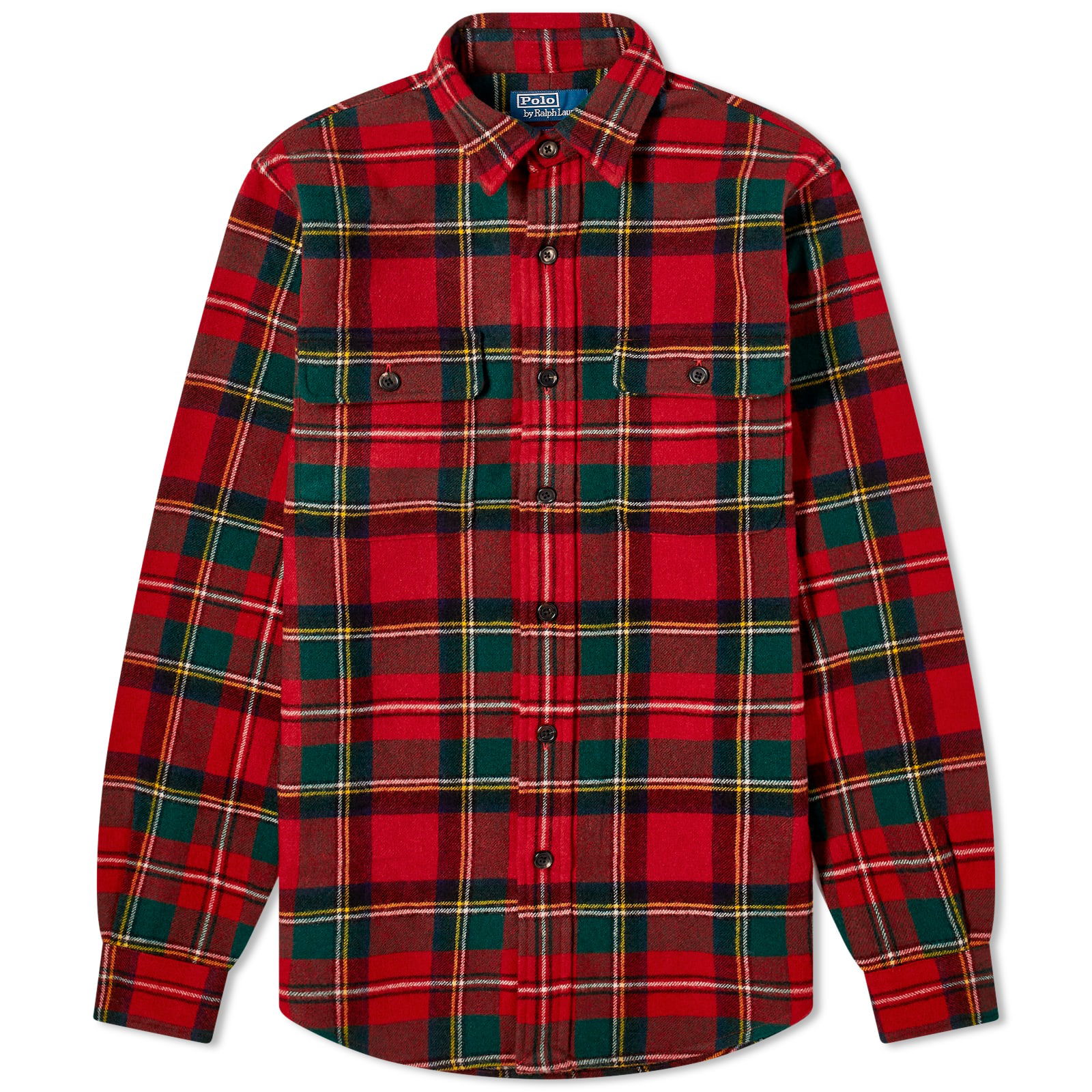 Tartan Fleece Overshirt