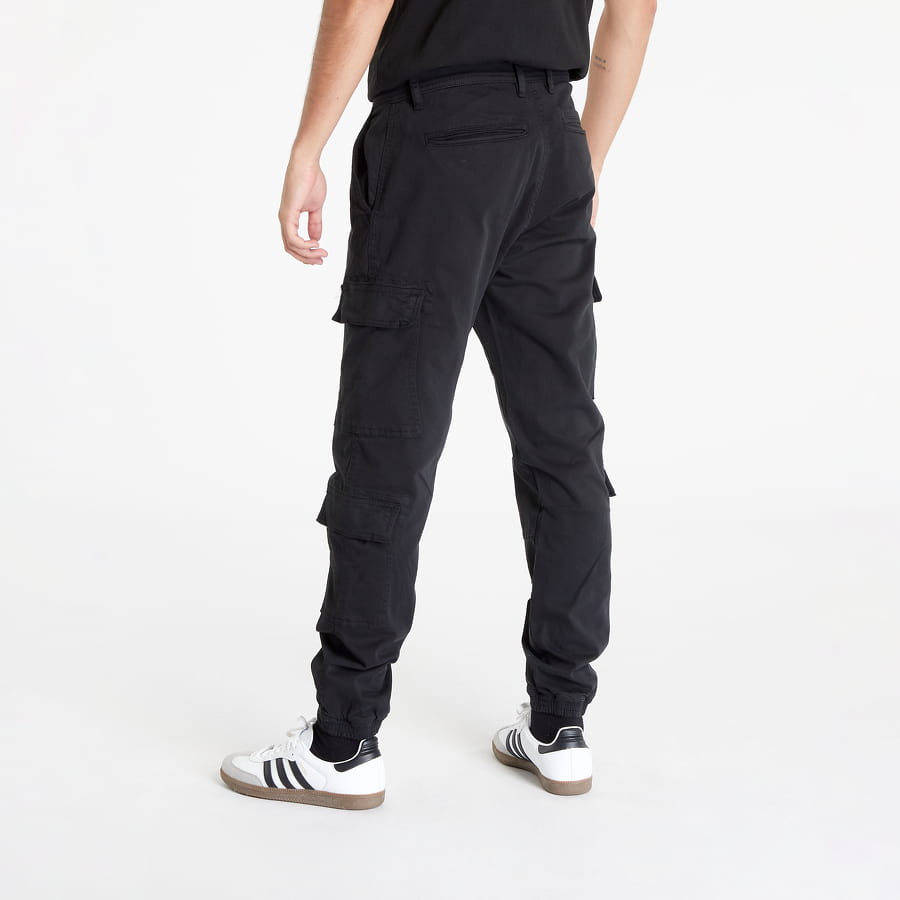 Double Cargo Twill Jogger Pants