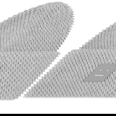 Kulicha Acne Studios Pana Face Beanie "Light Grey Melange" Šedá | C40135-X92, 0