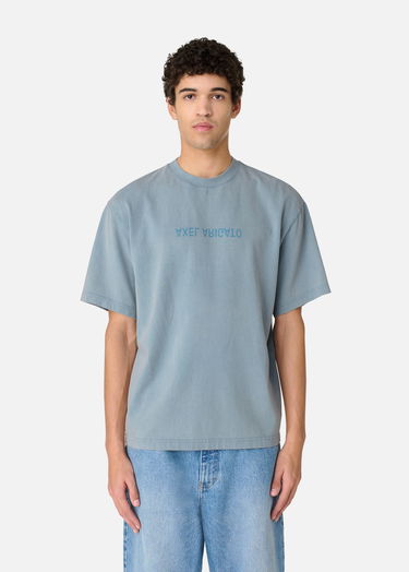 Tričko AXEL ARIGATO Distort Graphic T-Shirt Modrá | A3118003, 2