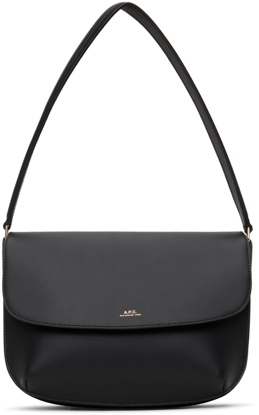 Taška cez rameno A.P.C. Sarah Shoulder Bag Čierna | PXAWV-F61526, 0