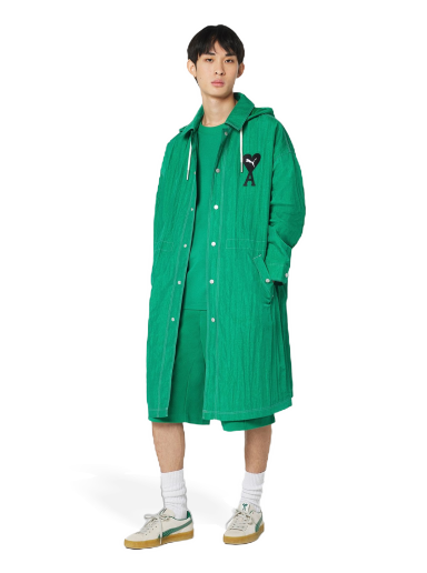 Bunda Puma X AMI Light Nylon Jacket Zelené | 534064_96