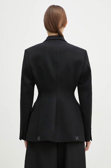 Bunda VETEMENTS VETEMENTS Hourglass Tailored Blazer Čierna | WA66JA420B, 2