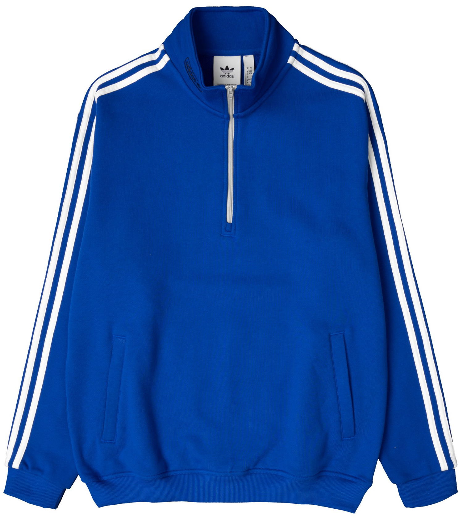 Mikina adidas Originals adidas Originals FB Quarter Zip Sweatshirt Modrá | gv0746, 0