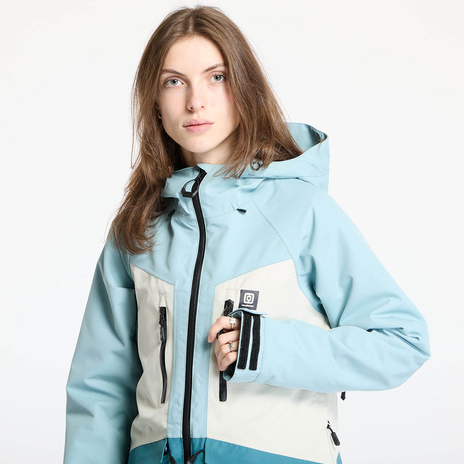 Parka Horsefeathers Women's Larra II Ski Jacket Modrá | OW210I, 1