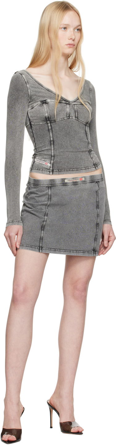 Sukňa Diesel Diesel T-Elin Long Sleeve Top Šedá | A16595 0NJBJ, 3