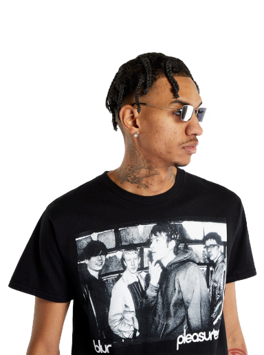 Tričko Pleasures Movin' On T-Shirt Čierna | P23SP032 BLACK