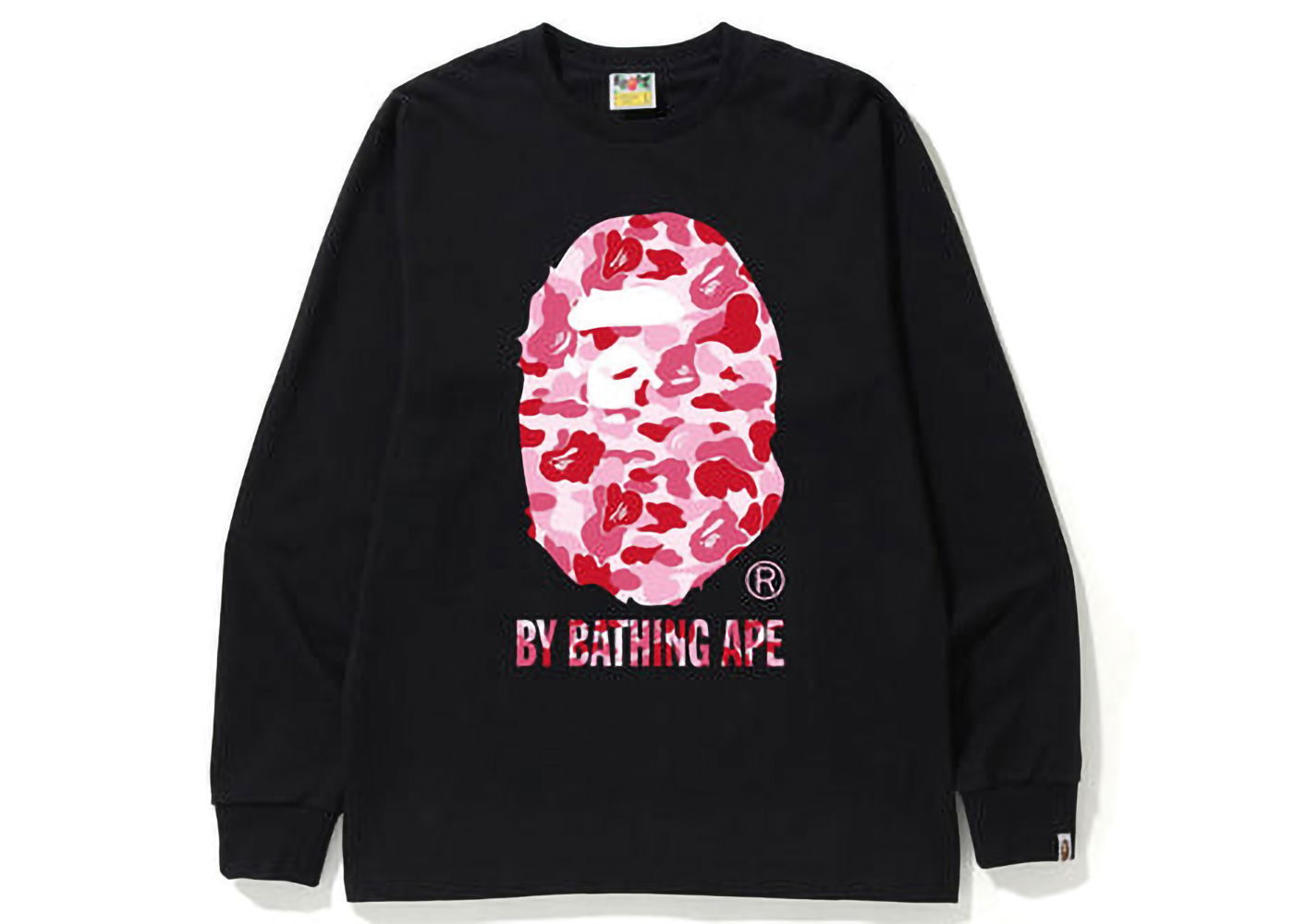 Tričko BAPE ABC Camo By Bathing Ape L/S Tee Čierna | 1I80-111-013, 0