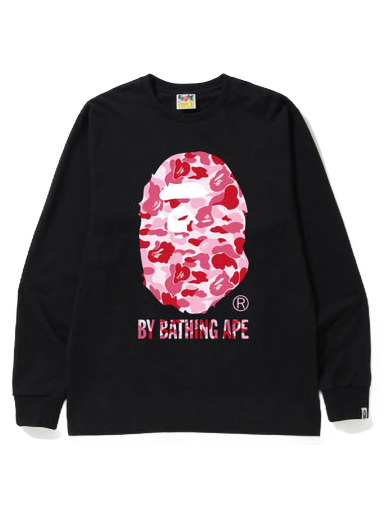 Tričko BAPE ABC Camo By Bathing Ape L/S Tee Čierna | 1I80-111-013