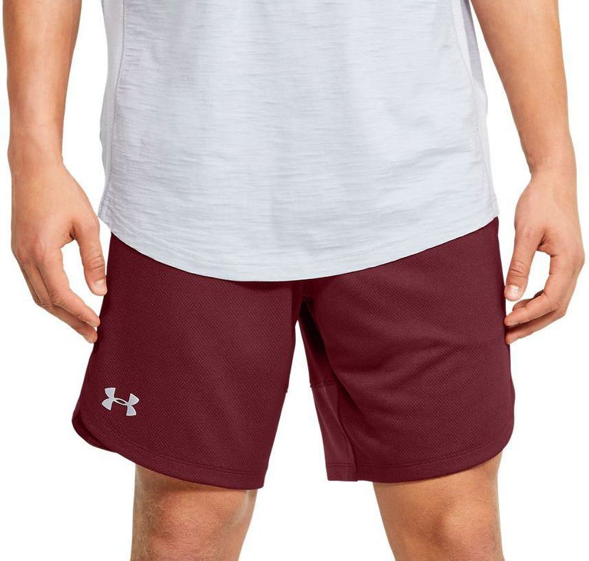 Šortky Under Armour UA Knit Training Shorts Vínová | 1351641-615
