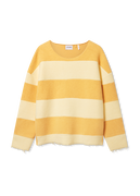Alvin Armstrong Striped Textured Sweater