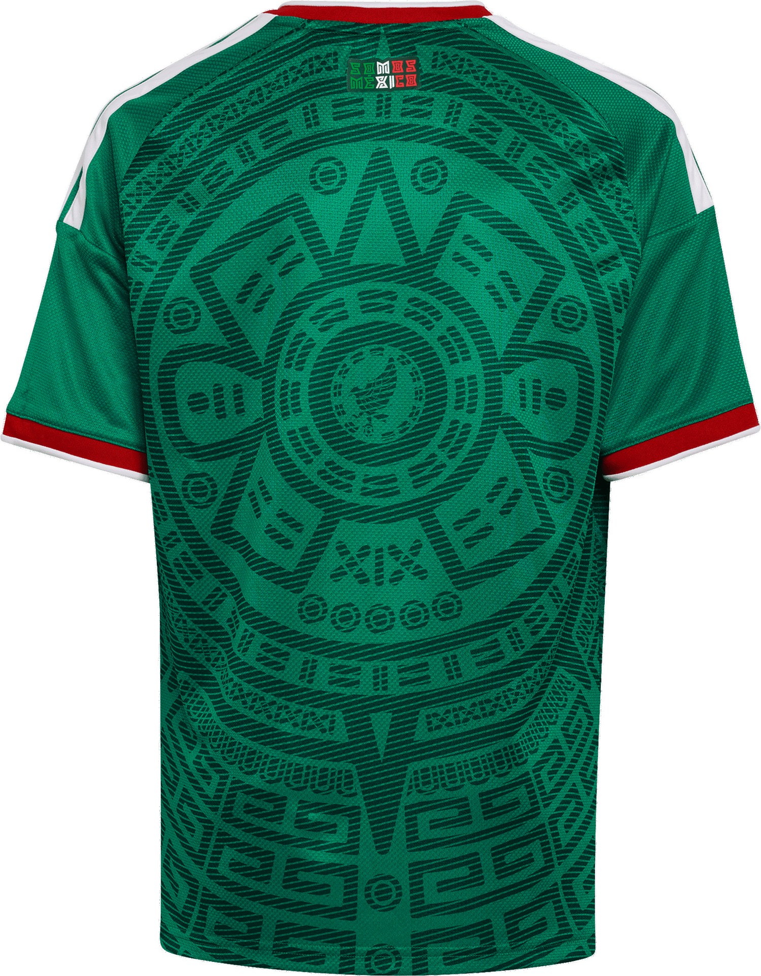 Dres adidas Originals Mexico Home 2026 Kids Aztec Calendar Football Jersey Zelené | ka6063, 1