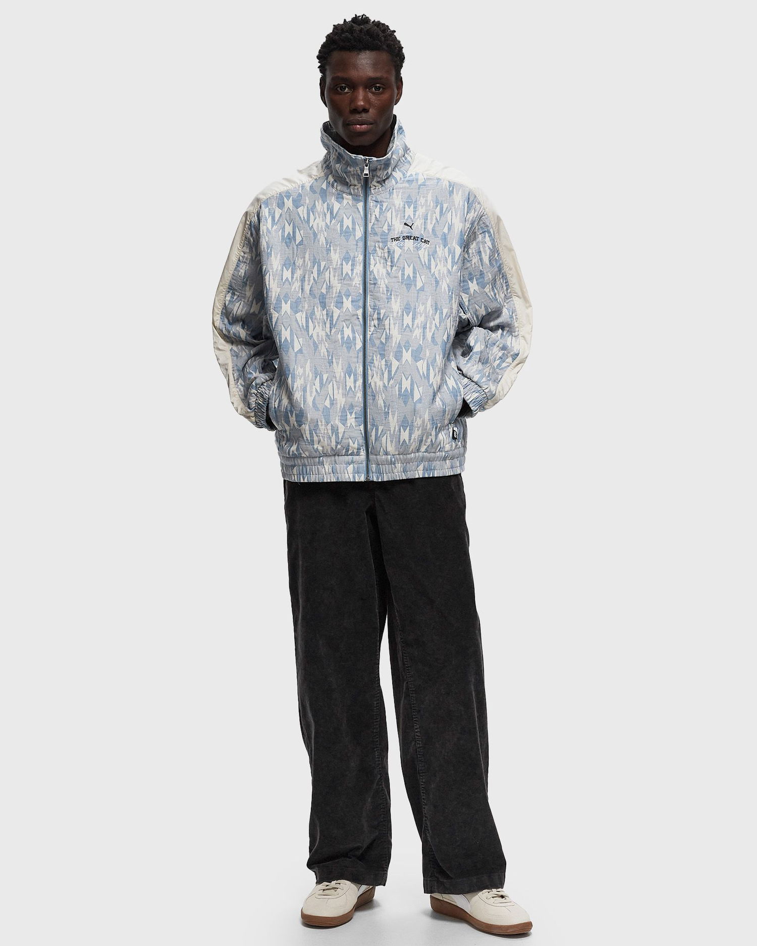 Bunda Puma BASKETBALL NOSTALGIA T7 Track Jacket, Blau Modrá | 625947_20, 1