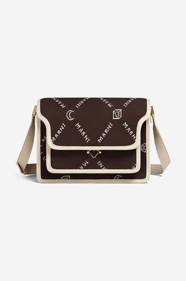 Taška cez rameno Marni Shoulder Bag Béžová | SBMP0108A2.P4601.00M53, 0