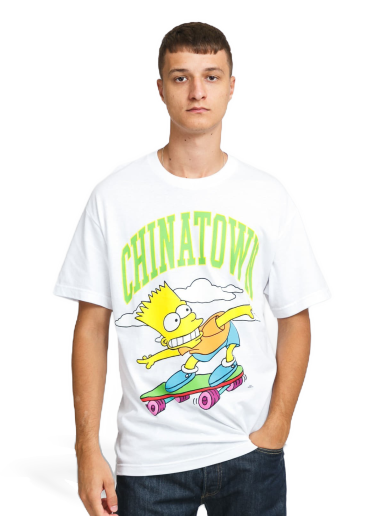 Tričko MARKET The Simpsons Cowabunga Arc Tee Biela | CTM1990345 / 1201