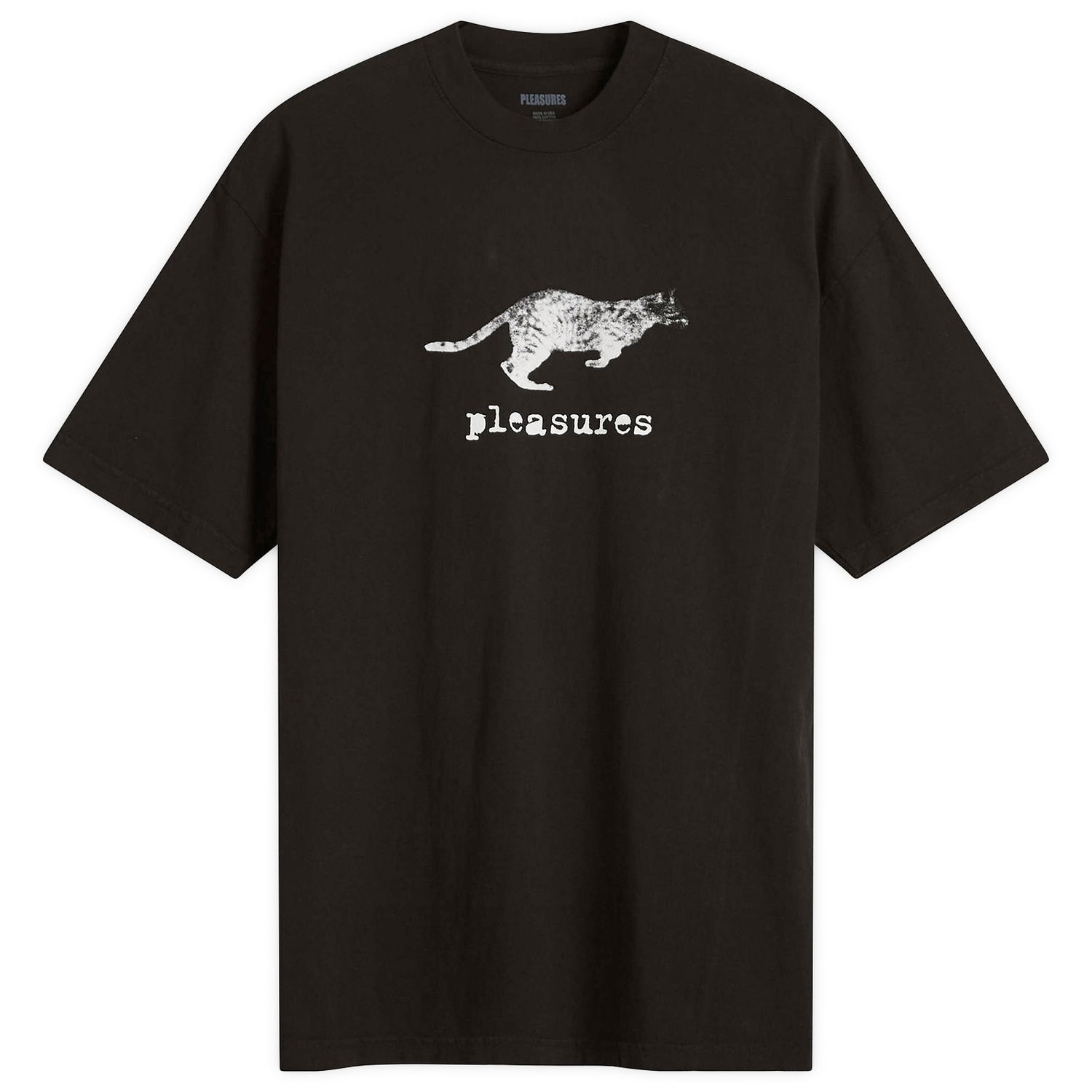Tričko Pleasures Sprint Graphic T-Shirt, Size Large Čierna | P25SP063-BLACK, 0