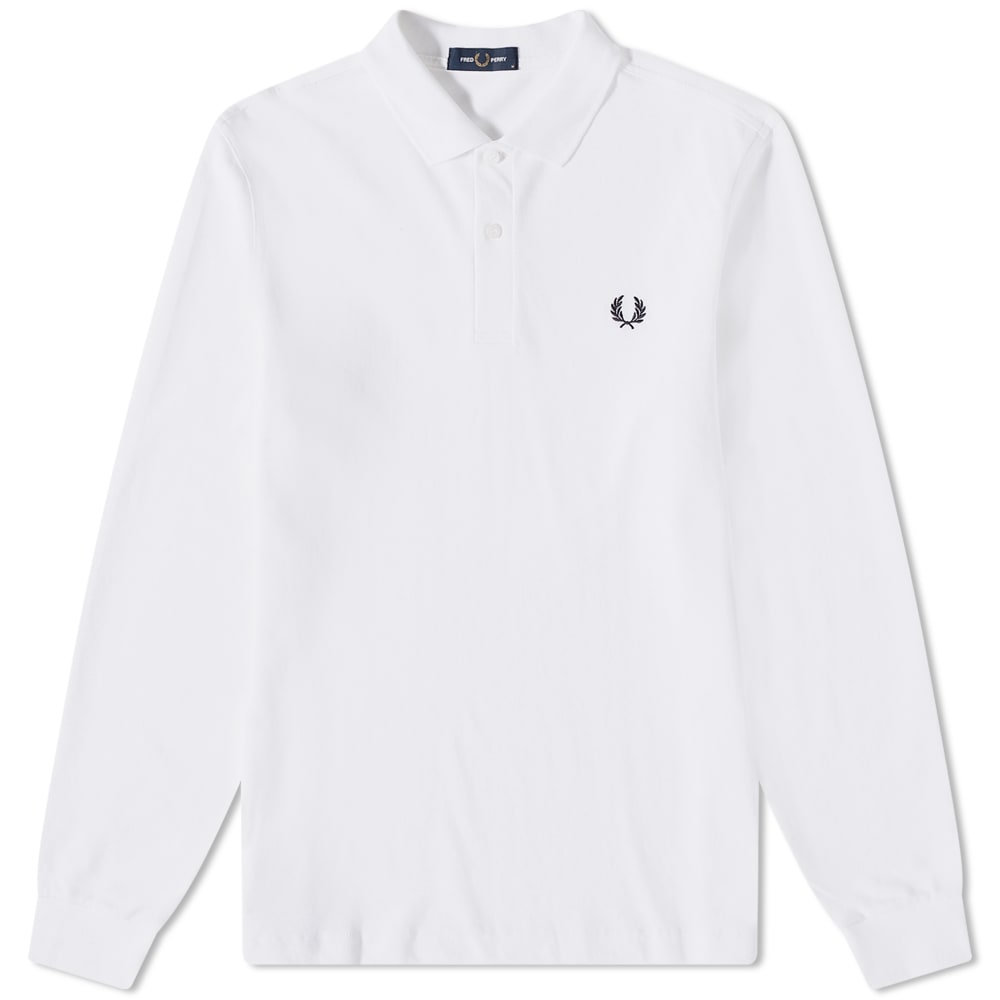 Polo tričko Fred Perry Authentic Plain Polo Biela | M6006-100, 0