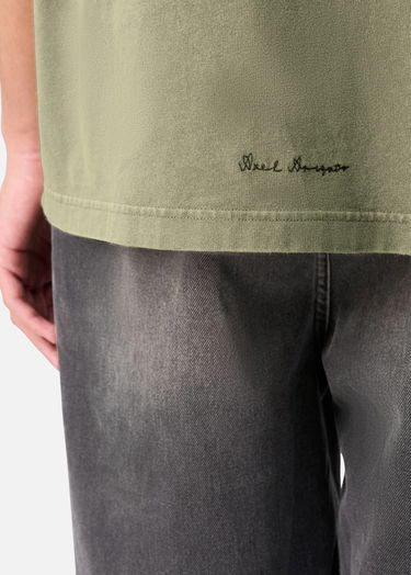 Tričko AXEL ARIGATO Flow T-Shirt Zelené | A3863001, 6