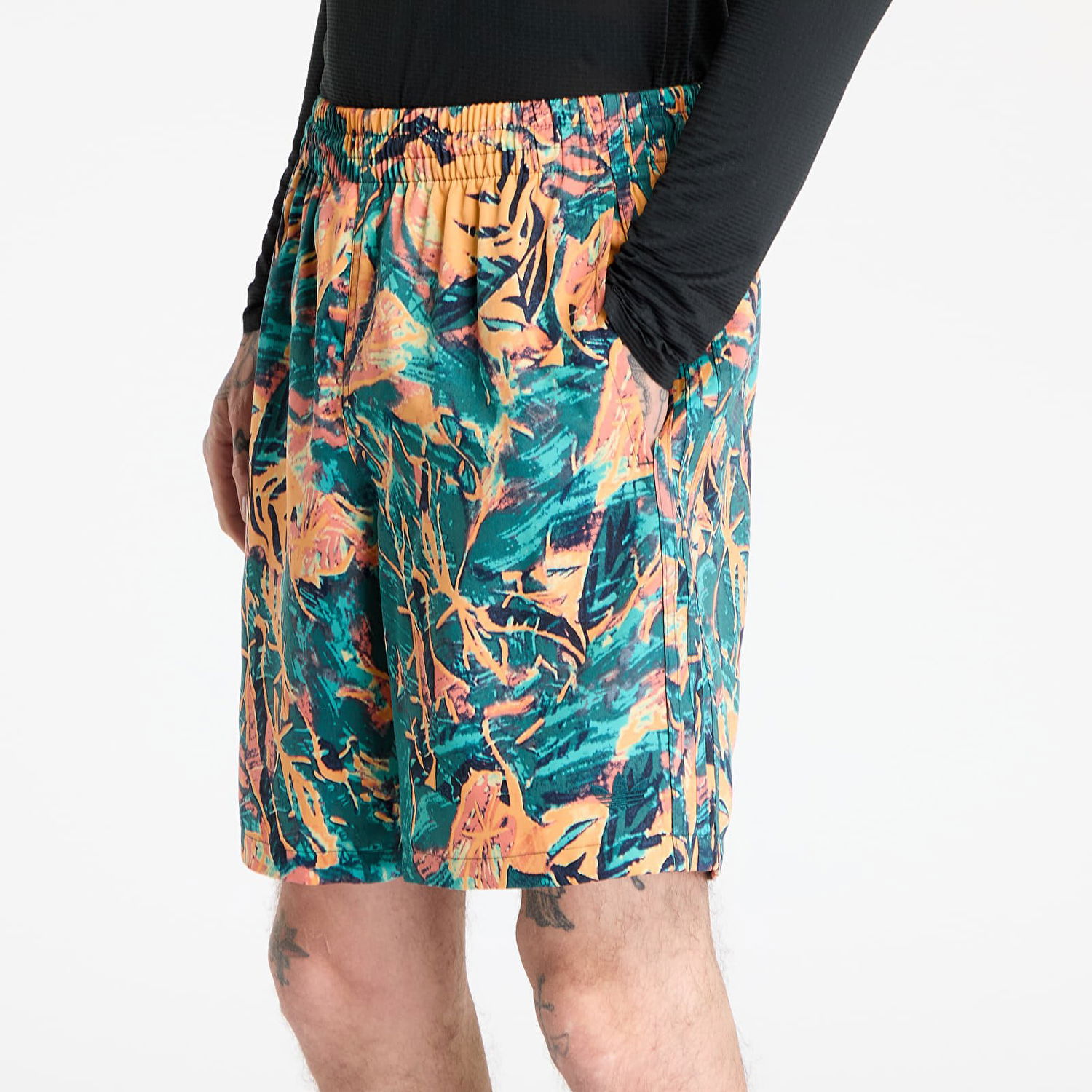Šortky adidas Originals Originals Archive Floral Shorts Rôznofarebný | KB8370, 1