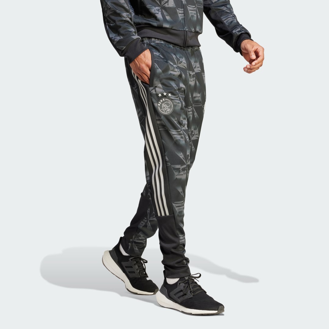 Nohavice adidas Originals Ajax Amsterdam Lifestyler Čierna | IP6301, 1