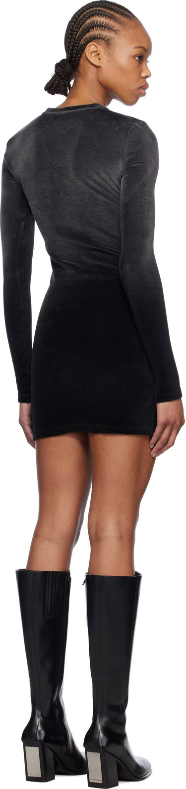 Šaty Alexander Wang Alexander Wang Long Sleeve Mini Dress Čierna | 4CC1256300, 2