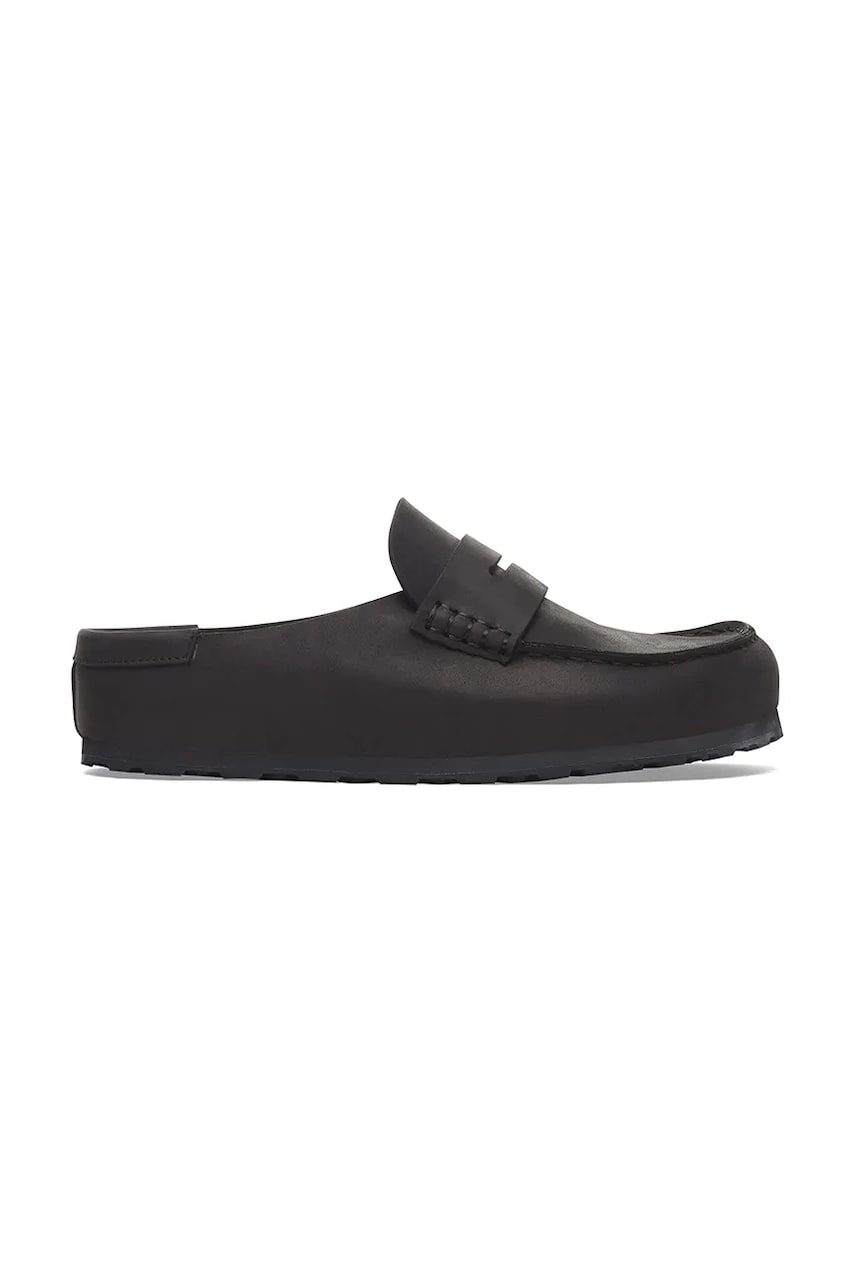 Tenisky a topánky Birkenstock Birkenstock Naples Wrapped Leather Penny Loafers Čierna | 1029711, 0