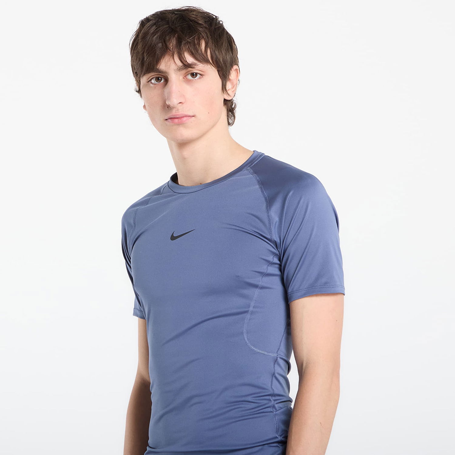 Tričko Nike T-shirt Pro Dri-FIT Tight Short-Sleeve Fitness Top Modrá | FB7932-491, 1