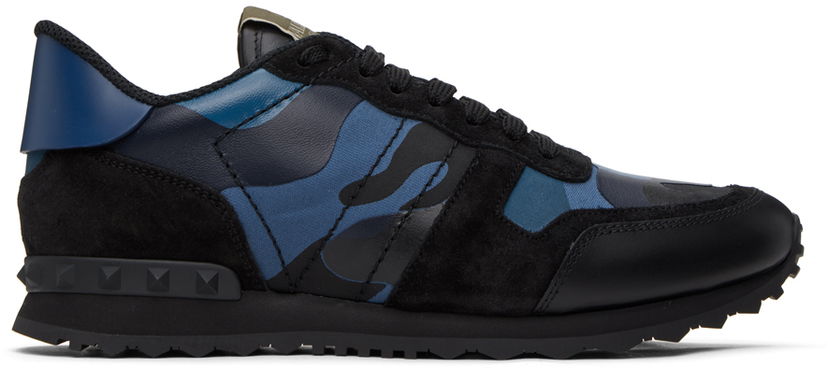 Oblečenie Valentino Valentino Garavani Rockrunner Camouflage Čierna | 4Y2S0723TCC