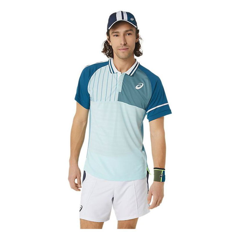 Polo tričko Asics Match Polo Shirt Modrá | 2041A272-405