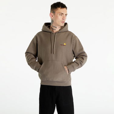 Mikina Carhartt WIP Hooded American Script Sweat Teide Hnedá | I028279.1CRXX, 0