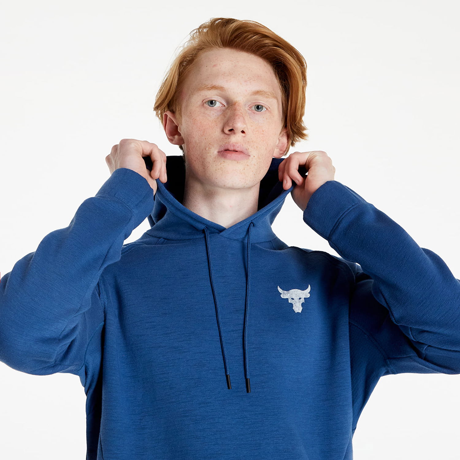 Mikina Under Armour Project Rock CC Fleece Hoodie Modrá | 1367033-404, 1