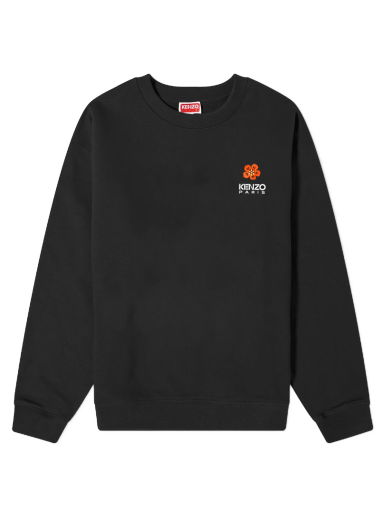 Mikina KENZO Crest Logo Regular Sweatshirt Black Čierna | FD52SW0404MF-99J