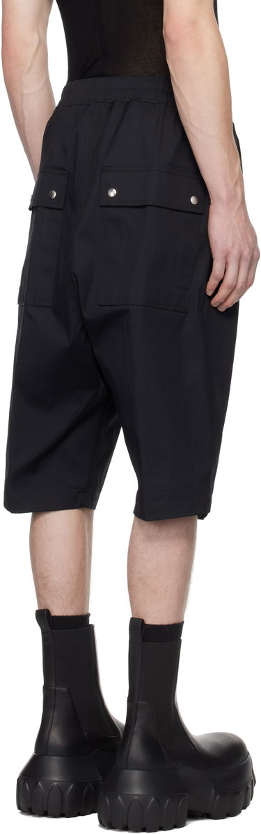 Šortky Rick Owens Rick Owens Hollywood Bela Pods Shorts Čierna | RU01E5349 TE, 2