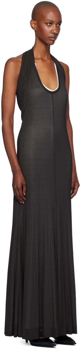 Šaty Helmut Lang Dancer Maxi Dress Čierna | O07HW605, 1