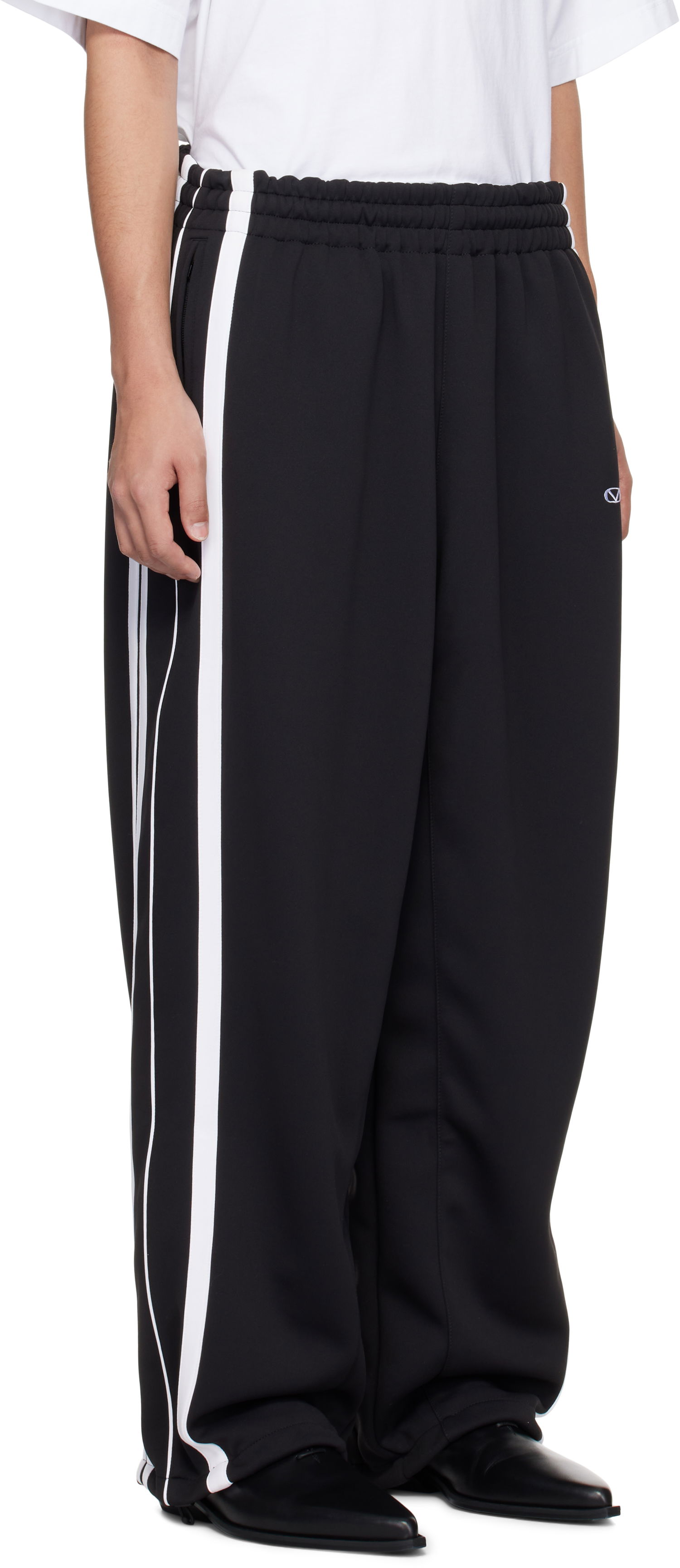 Tepláky VETEMENTS Vetements Oval Logo Gym Sweatpants Čierna | UA66PA310B, 1