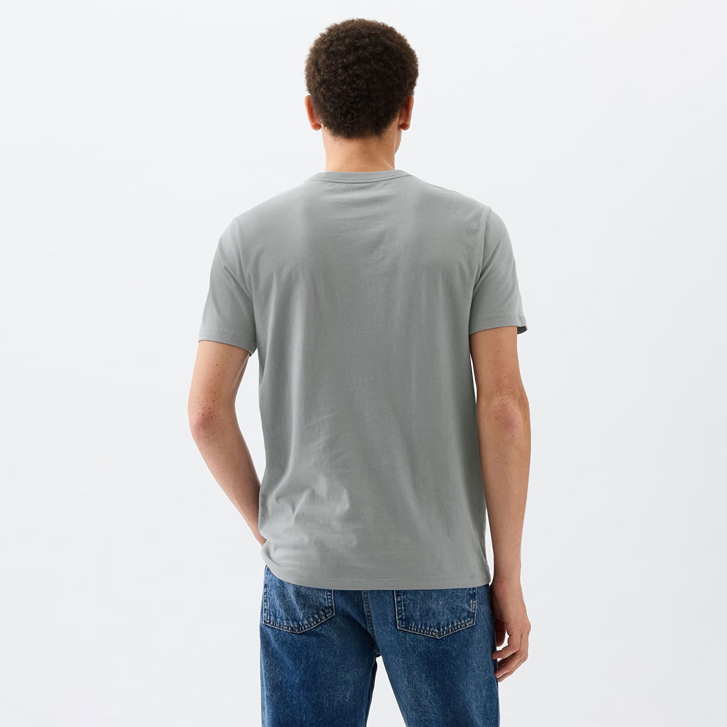 Tričko GAP Graphic Logo Tee Storm Cloud Šedá | 866680-03, 1