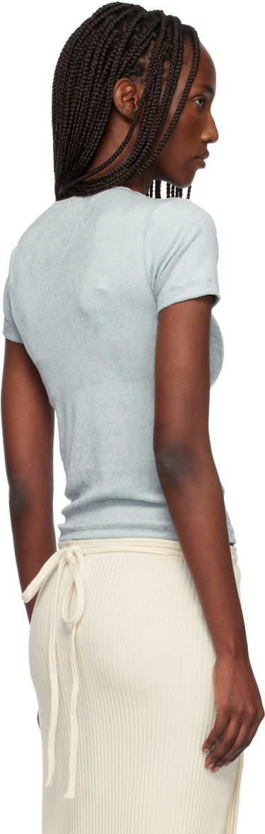 Tričko Baserange Omo Terry Short-Sleeve T-shirt Modrá | TTOT-VE-WI25, 2