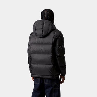 Prešívaná bunda Carhartt WIP Axton Hooded Puffer Jacket Čierna | A252060_9, 1