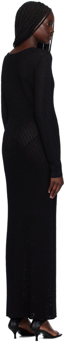 Šaty TOTEME TOTEME Long-Sleeve Maxi Dress Čierna | 243-WRD0130-YA0040, 2